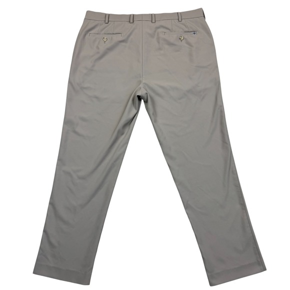 Peter Millar Men's Crown Sport Durham Performance Golf Pants Beige Size 38x30 - Picture 9 of 13